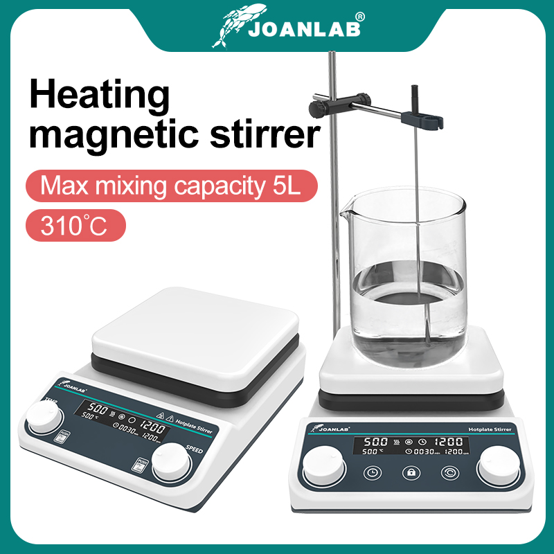 Magnetic Stirrer Hotplate - JOANLAB Magnetic Stirrer Laboratory Digital Display