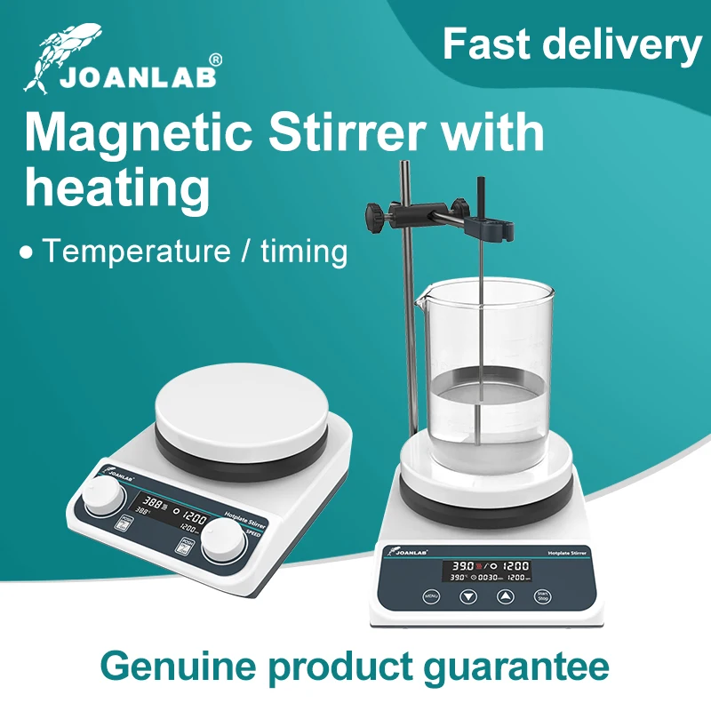 Magnetic Stirrer Hotplate - JOANLAB Heating Magnetic Stirrer Digital Display
