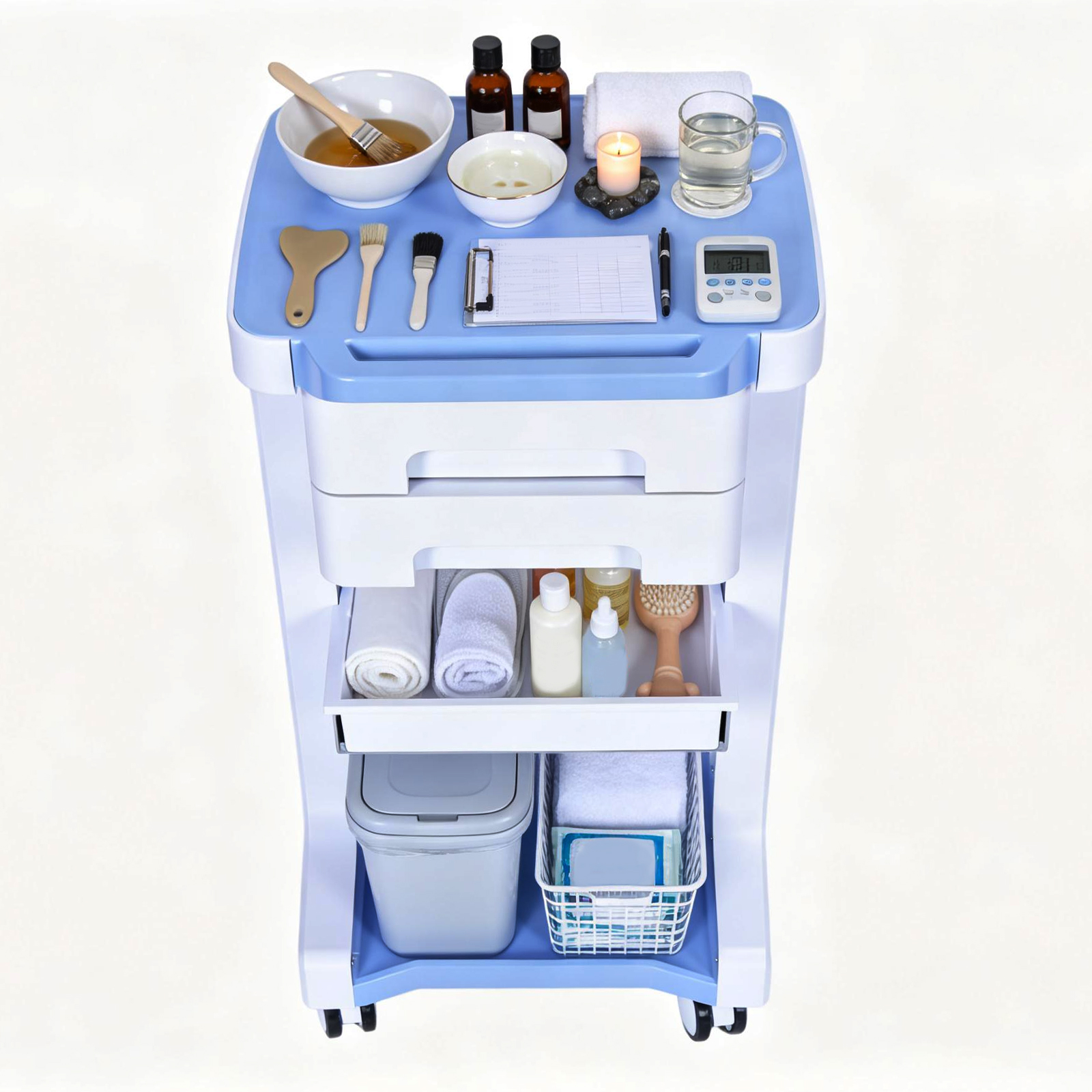 3 Tier Medical Rolling Cart wi - огляд і ціна Medical Lab Ultrasound