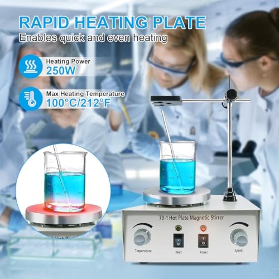 YaeCCC 1000ml Magnetic Stirrer - огляд і ціна Magnetic Stirrer Hotplate