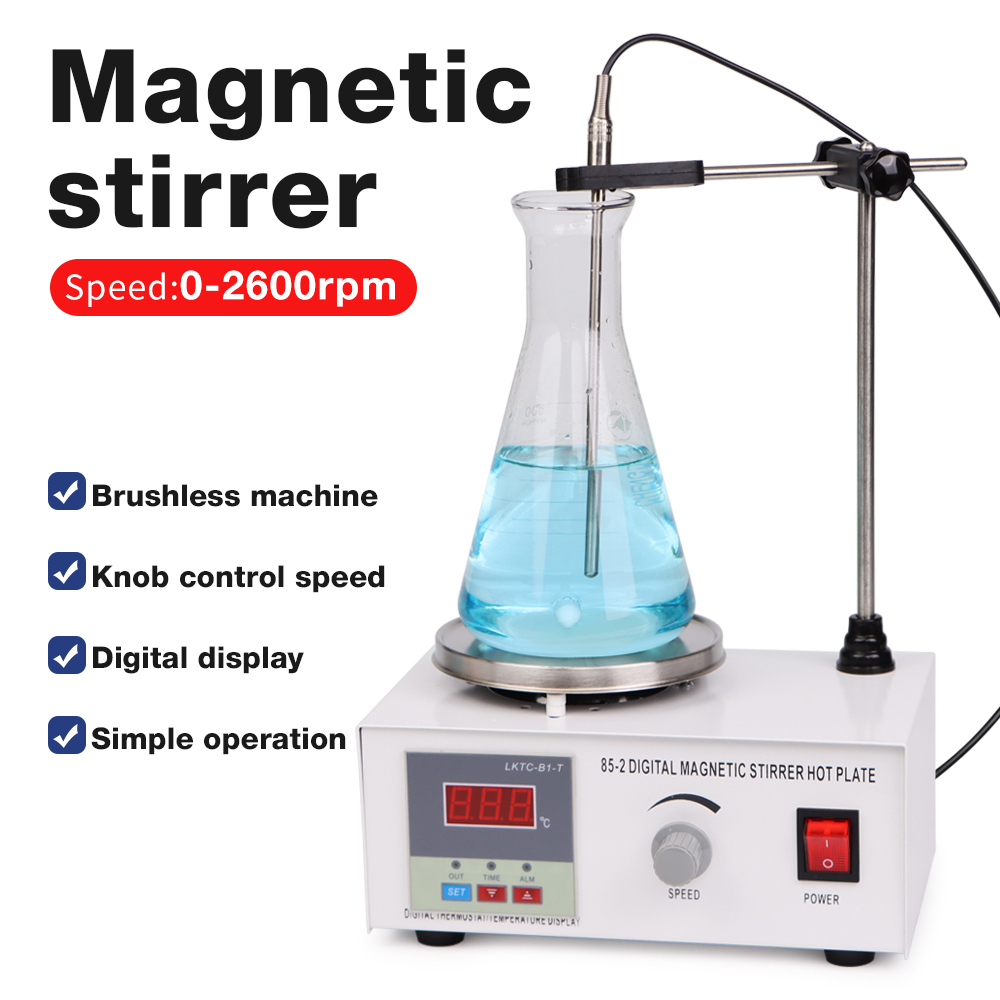 85-2 Lab Magnetic Stirrer Cons - огляд і ціна Magnetic Stirrer Hotplate