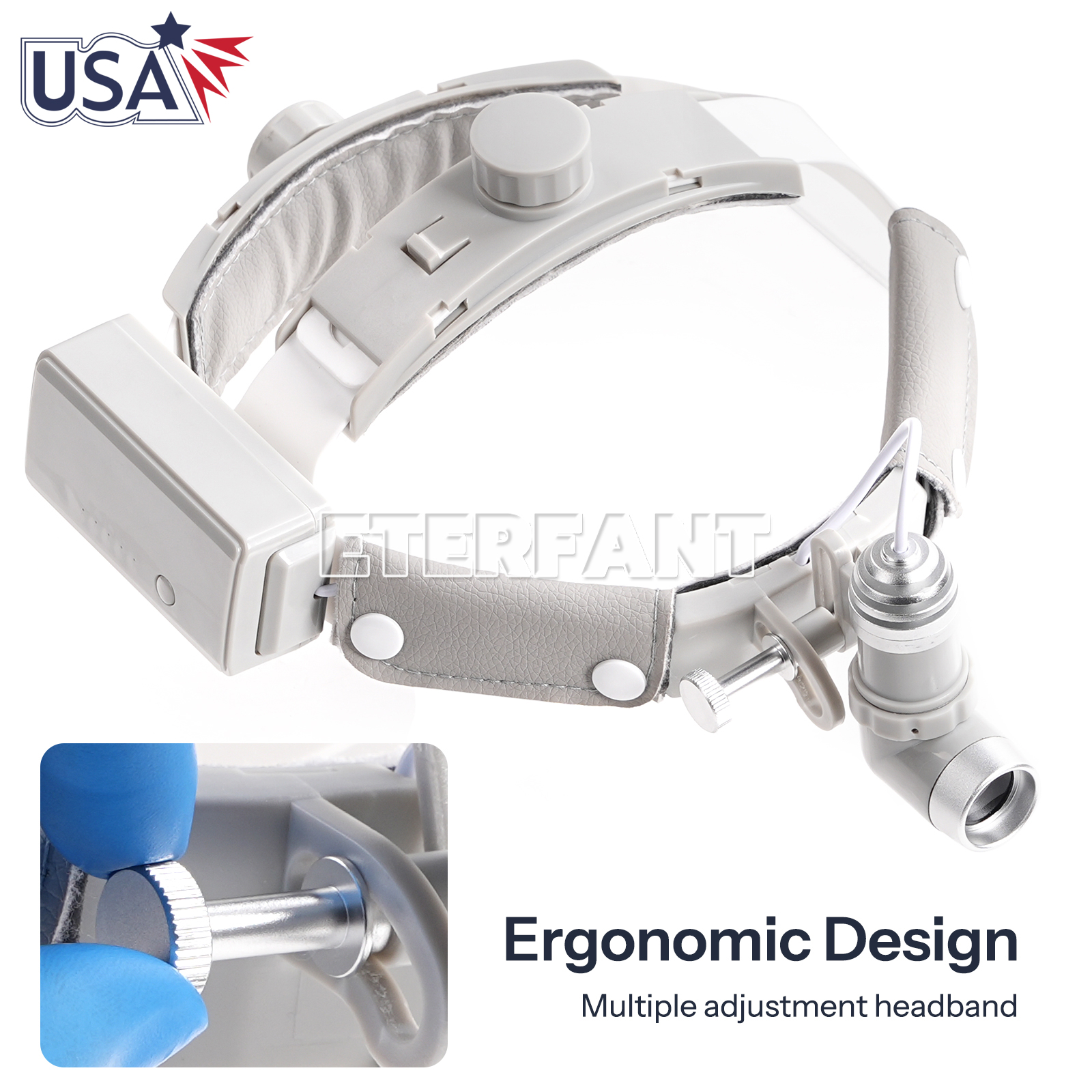 ETERFANT 10W LED Dental Medica - огляд і ціна Led Medical Headlight