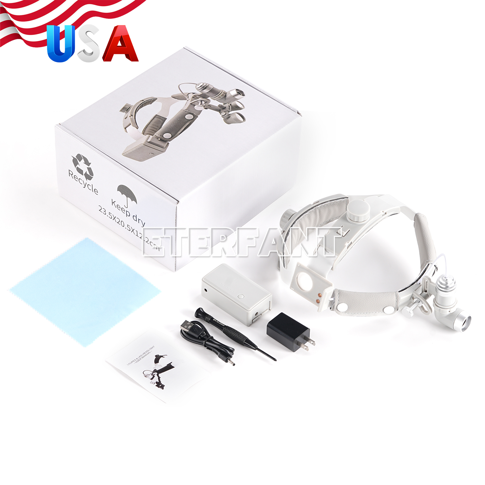 ETERFANT 10W LED Dental Medica - огляд і ціна Led Medical Headlight