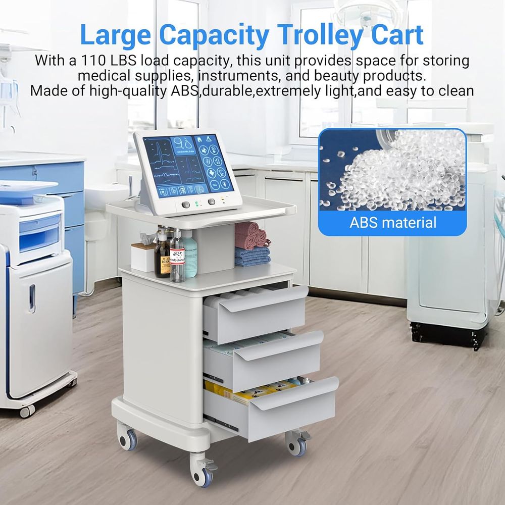 Portable Medical Carts with Wh - огляд і ціна Medical Lab Ultrasound