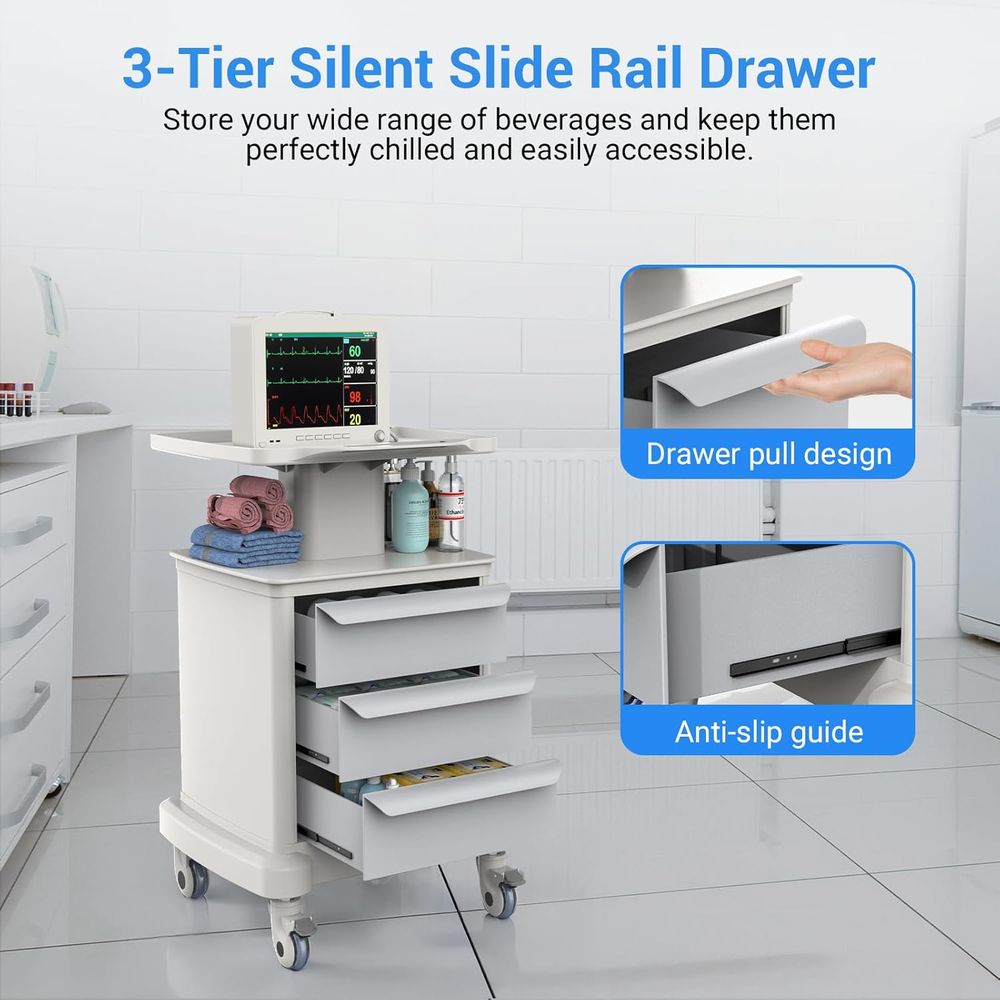 Portable Medical Carts with Wh - огляд і ціна Medical Lab Ultrasound