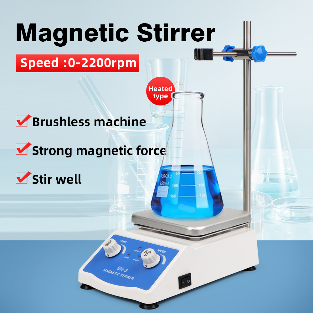 SH-2 Heating Magnetic Stirrer  - огляд і ціна Magnetic Stirrer Hotplate
