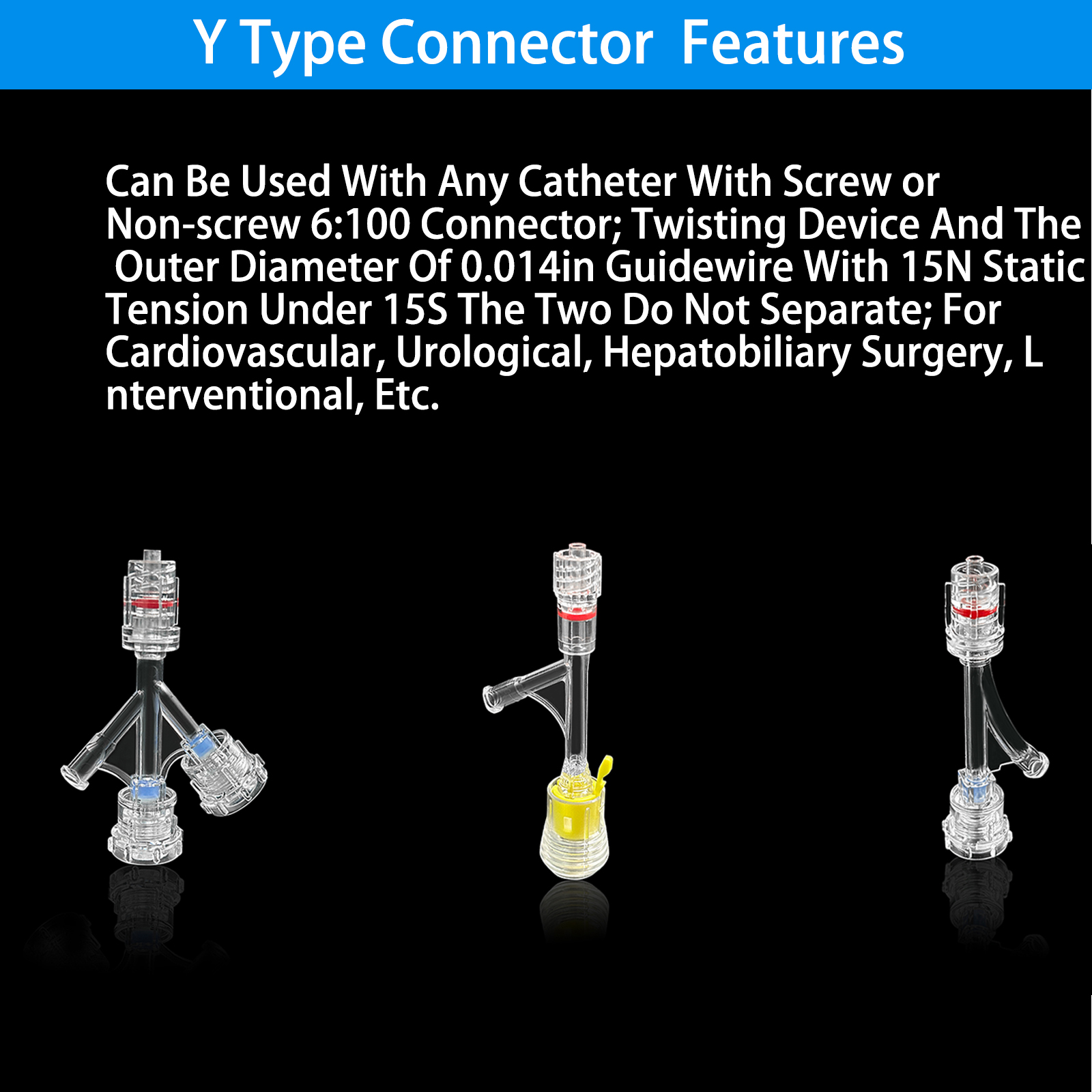 50-Piece Y-Connector Set for R - огляд і ціна Medical Lab