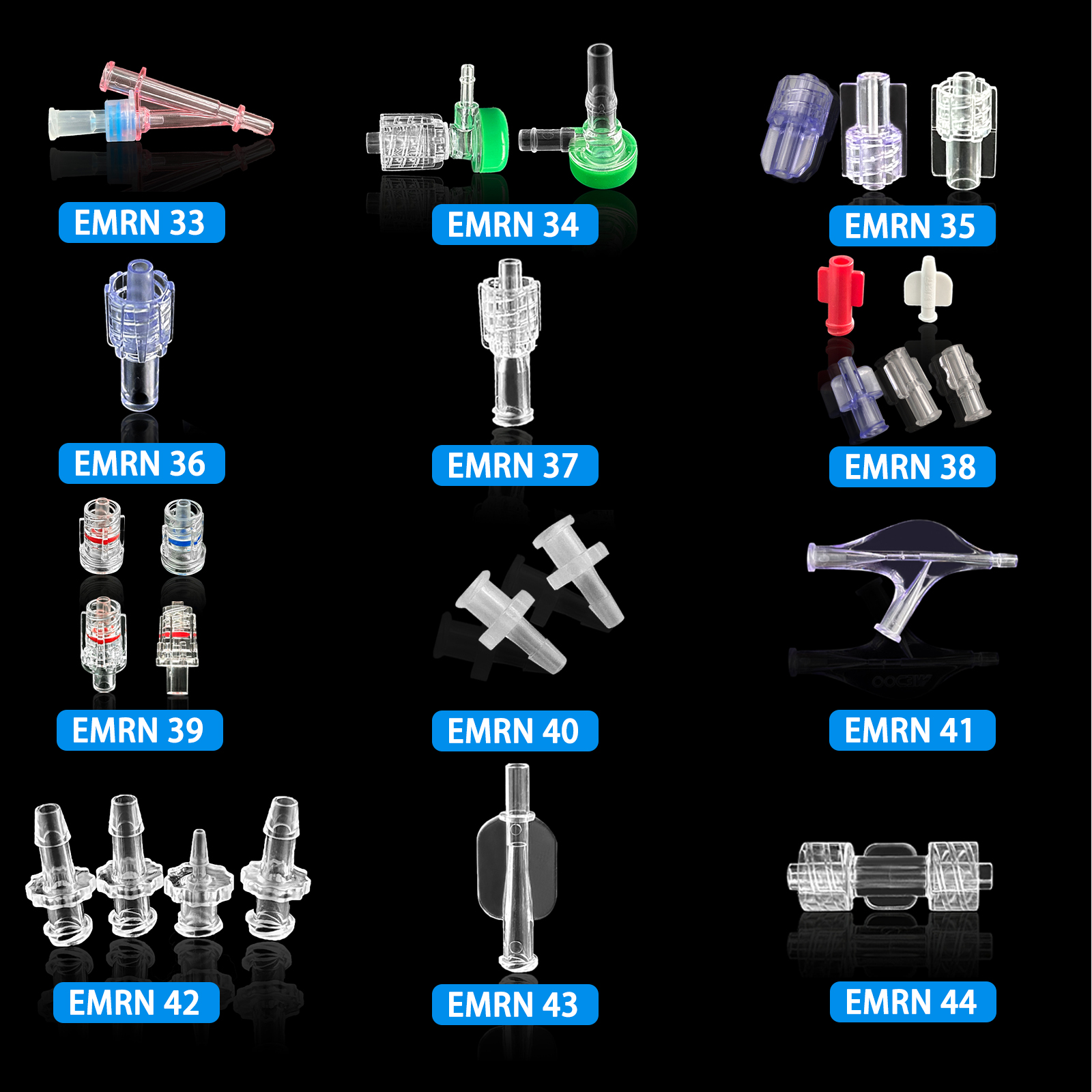 100 Ruhr Guide Connectors, Dur - огляд і ціна Medical Lab
