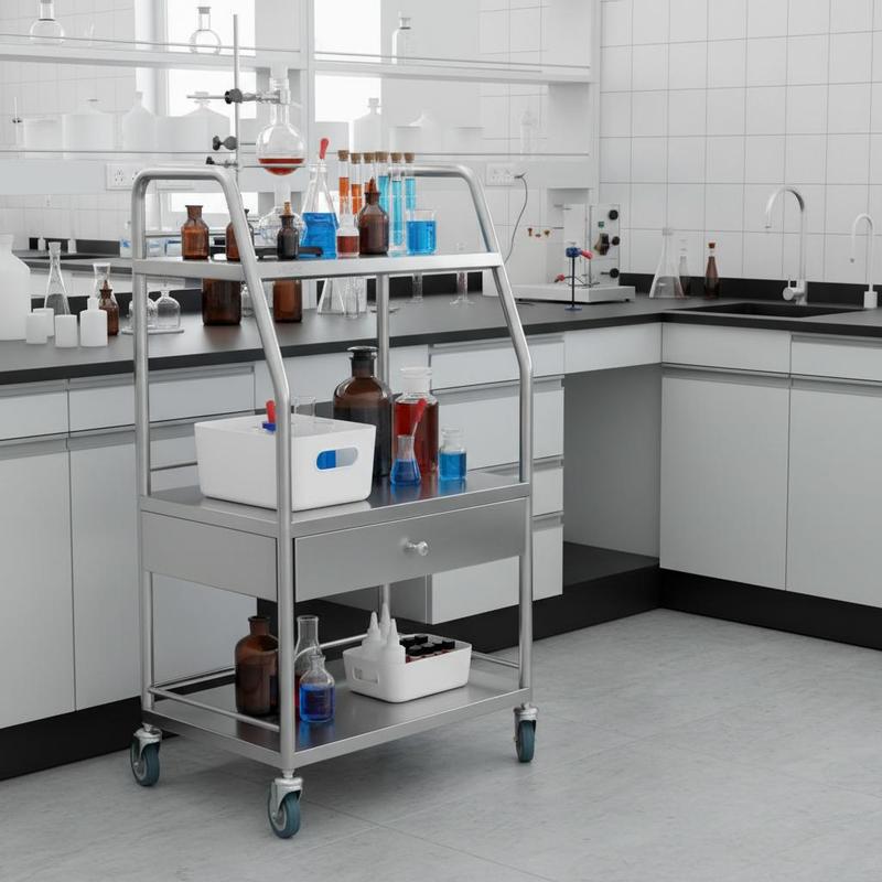 Medical Trolley 23.6x15.7x33.4 - огляд і ціна Medical Lab Design